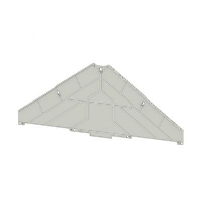 WEIDMULLER TW PRV16 0-15 Płyta separacyjna (terminal), opis 0-15, poziomo, 225 mm x 100 mm, szary 1230130000 /10szt./ (1230130000)