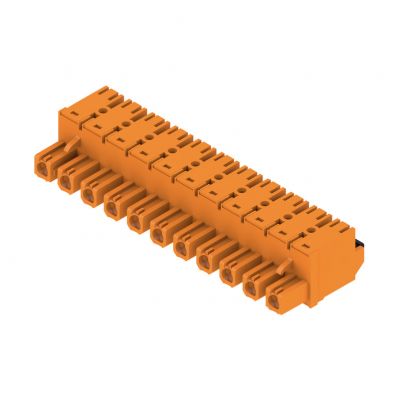 WEIDMULLER BLF 7.62HP/11/180 SN OR BX Wtyk PCB (złącze wiązki), 7.62 mm, Liczba biegunów: 11, PUSH IN 1230240000 /18szt./ (1230240000)