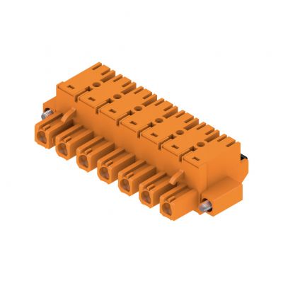 WEIDMULLER BLF 7.62HP/07/180F SN OR BX Wtyk PCB (złącze wiązki), 7.62 mm, Liczba biegunów: 7, PUSH IN 1230270000 /24szt./ (1230270000)