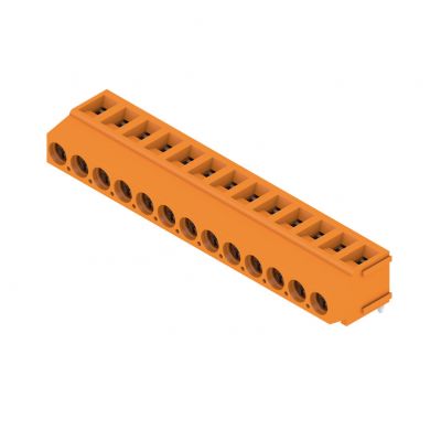 WEIDMULLER LM 5.00/13/180 3.5SN OR BX Zacisk płytki drukowanej, 5.00 mm, Liczba biegunów: 13, Kierunek odejścia przewodu: 180°, Przyłącze z jarzmem 1234340000 /50szt./ (1234340000)
