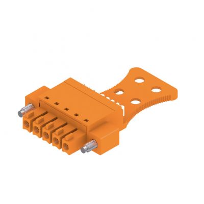 WEIDMULLER BCF 3.81/05/180FZE SN OR BX Wtyk PCB (złącze wiązki), listwa z gniazdami, 3.81 mm, Liczba biegunów: 5, PUSH IN, złącze sprężynowe 1235970000 /50szt./ (1235970000)