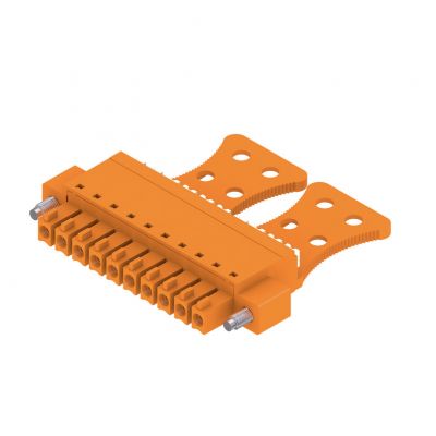 WEIDMULLER BCF 3.81/10/180FZE SN OR BX Wtyk PCB (złącze wiązki), listwa z gniazdami, 3.81 mm, Liczba biegunów: 10, PUSH IN, złącze sprężynowe 1236020000 /50szt./ (1236020000)