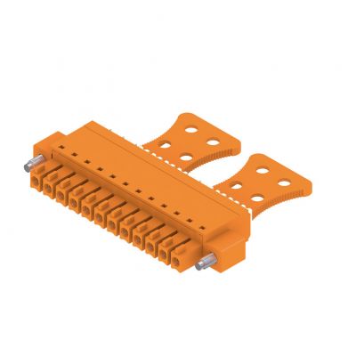 WEIDMULLER BCF 3.81/12/180FZE SN OR BX Wtyk PCB (złącze wiązki), listwa z gniazdami, 3.81 mm, Liczba biegunów: 12, PUSH IN, złącze sprężynowe 1236040000 /50szt./ (1236040000)