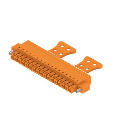 WEIDMULLER BCF 3.81/17/180FZE SN OR BX Wtyk PCB (złącze wiązki), listwa z gniazdami, 3.81 mm, Liczba biegunów: 17, PUSH IN, złącze sprężynowe 1236100000 /50szt./ (1236100000)