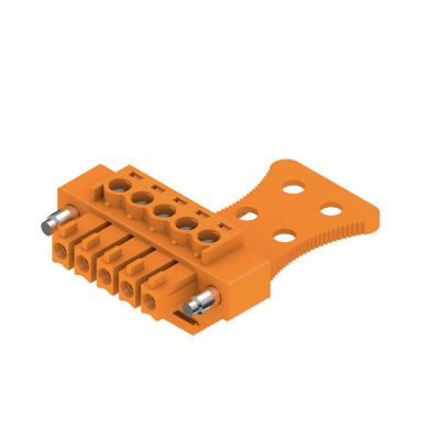 WEIDMULLER BCZ 3.81/05/180FZE SN OR BX Wtyk PCB (złącze wiązki), 3.81 mm, Liczba biegunów: 5, Przyłącze z jarzmem 1236530000 /50szt./ (1236530000)