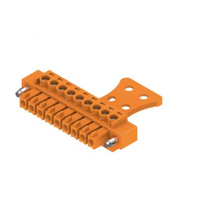 WEIDMULLER BCZ 3.81/09/180FZE SN OR BX Wtyk PCB (złącze wiązki), 3.81 mm, Liczba biegunów: 9, Przyłącze z jarzmem 1236600000 /50szt./ (1236600000)