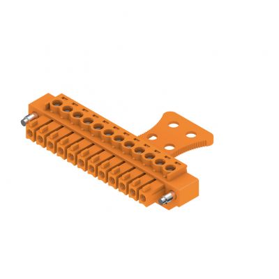 WEIDMULLER BCZ 3.81/12/180FZE SN OR BX Wtyk PCB (złącze wiązki), 3.81 mm, Liczba biegunów: 12, Przyłącze z jarzmem 1236630000 /50szt./ (1236630000)