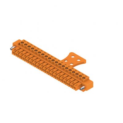 WEIDMULLER BCZ 3.81/19/180FZE SN OR BX Wtyk PCB (złącze wiązki), 3.81 mm, Liczba biegunów: 19, Przyłącze z jarzmem 1236730000 /50szt./ (1236730000)