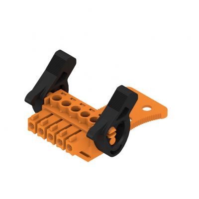 WEIDMULLER BCZ 3.81/05/180LRZE SN OR BX Wtyk PCB (złącze wiązki), 3.81 mm, Liczba biegunów: 5, Przyłącze z jarzmem 1236790000 /50szt./ (1236790000)