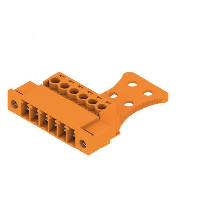 WEIDMULLER SCZ 3.81/06/180FZE SN OR BX Wtyk PCB (złącze wiązki), 3.81 mm, Liczba biegunów: 6, Przyłącze z jarzmem 1237140000 /50szt./ (1237140000)
