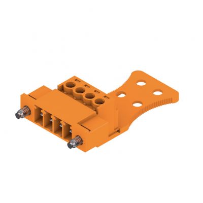 WEIDMULLER SCZ 3.81/04/180FIZE SN OR BX Wtyk PCB (złącze wiązki), 3.81 mm, Liczba biegunów: 4, Przyłącze z jarzmem 1237550000 /50szt./ (1237550000)