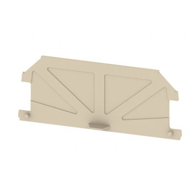 WEIDMULLER WAP WTL6 SL 4-6 Płytka końcowa (styki), 82.2 mm x 1.5 mm, Ciemnobeżowy 1238880000 /20szt./ (1238880000)