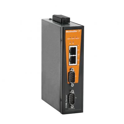 WEIDMULLER IE-CS-2TX-2RS232/485 konwerter seryjny / ethernet, 2x RJ45, 2x DB9 do RS-232/422/485, IP30, 0 °C...60 °C 1242090000 /1szt./ (1242090000)