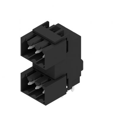 WEIDMULLER SLD 3.50/06/90G 3.2SN BK BX Wtyki PCB (złącza płyty), 3.50 mm, Liczba biegunów: 6, kąt odejścia: 90° 1255060000 /50szt./ (1255060000)
