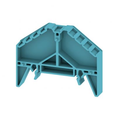 WEIDMULLER BZT PRV4 BL 35X15 Mocowanie znacznika (terminal), Seria P, liczba poziomów: 4, TS 35 x 15, niebieski 1267980000 /20szt./ (1267980000)