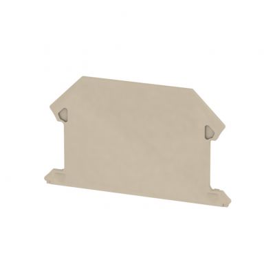 WEIDMULLER WAP 2.5-10 4-6 Płytka końcowa (styki), 56 mm x 1.5 mm, Ciemnobeżowy 1272380000 /50szt./ (1272380000)