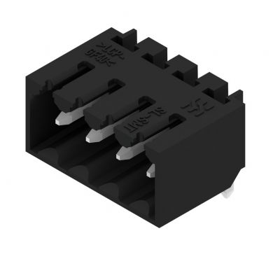 WEIDMULLER SL-SMT 3.50/04/90G 3.2SN BK RL Wtyki PCB (złącza płyty), 3.50 mm, Liczba biegunów: 4, kąt odejścia: 90° 1272710000 /385szt./ (1272710000)
