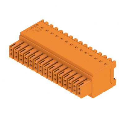 WEIDMULLER B2CF 3.50/30/180 SN OR BX Wtyk PCB (złącze wiązki), 3.50 mm, Liczba biegunów: 30, PUSH IN, złącze sprężynowe 1277420000 /30szt./ (1277420000)
