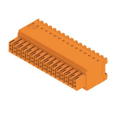 WEIDMULLER B2CF 3.50/32/180 SN OR BX Wtyk PCB (złącze wiązki), 3.50 mm, Liczba biegunów: 32, PUSH IN, złącze sprężynowe 1277430000 /30szt./ (1277430000)
