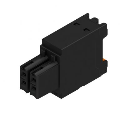 WEIDMULLER B2CF 3.50/04/180 SN BK BX Wtyk PCB (złącze wiązki), 3.50 mm, Liczba biegunów: 4, PUSH IN, złącze sprężynowe 1277460000 /264szt./ (1277460000)