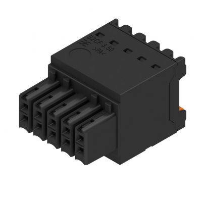 WEIDMULLER B2CF 3.50/10/180 SN BK BX Wtyk PCB (złącze wiązki), 3.50 mm, Liczba biegunów: 10, PUSH IN, złącze sprężynowe 1277490000 /102szt./ (1277490000)