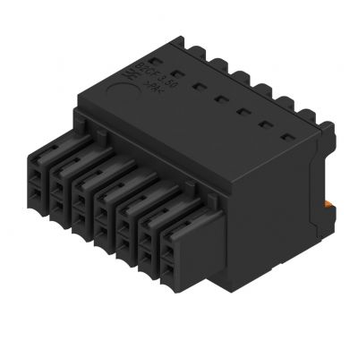 WEIDMULLER B2CF 3.50/14/180 SN BK BX Wtyk PCB (złącze wiązki), 3.50 mm, Liczba biegunów: 14, PUSH IN, złącze sprężynowe 1277520000 /72szt./ (1277520000)