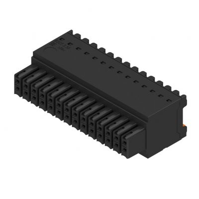 WEIDMULLER B2CF 3.50/28/180 SN BK BX Wtyk PCB (złącze wiązki), 3.50 mm, Liczba biegunów: 28, PUSH IN, złącze sprężynowe 1277590000 /36szt./ (1277590000)