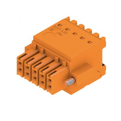 WEIDMULLER B2CF 3.50/10/180F SN OR BX Wtyk PCB (złącze wiązki), 3.50 mm, Liczba biegunów: 10, PUSH IN, Złącze sprężynowe 1277690000 /72szt./ (1277690000)