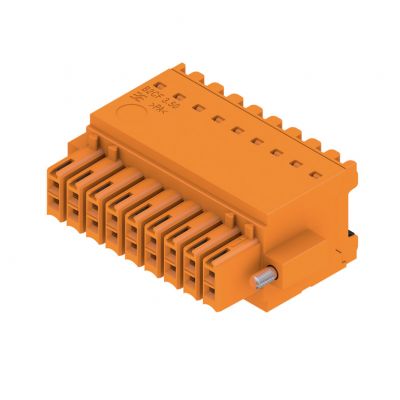 WEIDMULLER B2CF 3.50/18/180F SN OR BX Wtyk PCB (złącze wiązki), 3.50 mm, Liczba biegunów: 18, PUSH IN, Złącze sprężynowe 1277750000 /48szt./ (1277750000)