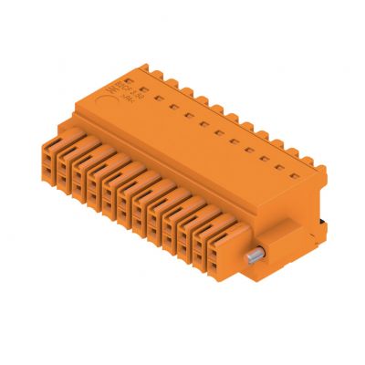 WEIDMULLER B2CF 3.50/24/180F SN OR BX Wtyk PCB (złącze wiązki), 3.50 mm, Liczba biegunów: 24, PUSH IN, Złącze sprężynowe 1277780000 /36szt./ (1277780000)