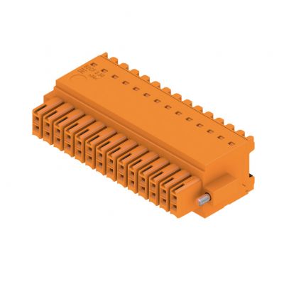 WEIDMULLER B2CF 3.50/28/180F SN OR BX Wtyk PCB (złącze wiązki), 3.50 mm, Liczba biegunów: 28, PUSH IN, Złącze sprężynowe 1277810000 /30szt./ (1277810000)