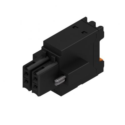 WEIDMULLER B2CF 3.50/04/180F SN BK BX Wtyk PCB (złącze wiązki), 3.50 mm, Liczba biegunów: 4, PUSH IN, Złącze sprężynowe 1277860000 /120szt./ (1277860000)