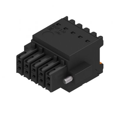 WEIDMULLER B2CF 3.50/10/180F SN BK BX Wtyk PCB (złącze wiązki), 3.50 mm, Liczba biegunów: 10, PUSH IN, Złącze sprężynowe 1277890000 /72szt./ (1277890000)