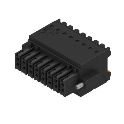 WEIDMULLER B2CF 3.50/16/180F SN BK BX Wtyk PCB (złącze wiązki), 3.50 mm, Liczba biegunów: 16, PUSH IN, Złącze sprężynowe 1277920000 /48szt./ (1277920000)