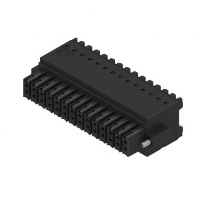 WEIDMULLER B2CF 3.50/28/180F SN BK BX Wtyk PCB (złącze wiązki), 3.50 mm, Liczba biegunów: 28, PUSH IN, Złącze sprężynowe 1277990000 /30szt./ (1277990000)