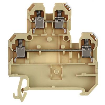 WEIDMULLER DK 4Q/35/TC TYP K Złączka do termoelementów, złącze śrubowe, 4, beżowy / żółty 1284160000 /10szt./ (1284160000)