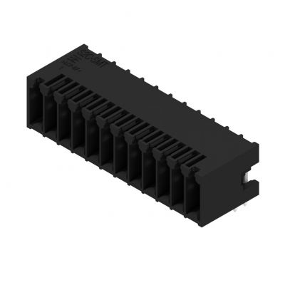 WEIDMULLER S2C-SMT 3.50/24/90G 3.2SN BK BX Wtyki PCB (złącza płyty), 3.50 mm, Liczba biegunów: 24, kąt odejścia: 90° 1289370000 /42szt./ (1289370000)