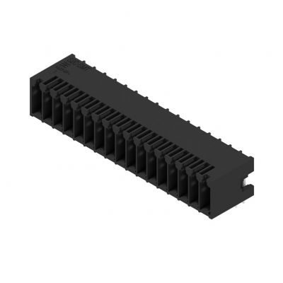 WEIDMULLER S2C-SMT 3.50/34/90G 3.2SN BK BX Wtyki PCB (złącza płyty), 3.50 mm, Liczba biegunów: 34, kąt odejścia: 90° 1289430000 /30szt./ (1289430000)