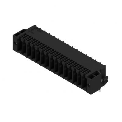 WEIDMULLER S2C-SMT 3.50/30/90LF 3.2SN BK BX Wtyki PCB (złącza płyty), 3.50 mm, Liczba biegunów: 30, kąt odejścia: 90° 1289590000 /30szt./ (1289590000)