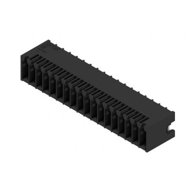 WEIDMULLER S2C-SMT 3.50/36/90G 1.5SN BK BX Wtyki PCB (złącza płyty), 3.50 mm, Liczba biegunów: 36, kąt odejścia: 90° 1289820000 /24szt./ (1289820000)