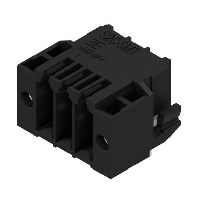 WEIDMULLER S2C-SMT 3.50/06/90LF 1.5SN BK BX Wtyki PCB (złącza płyty), 3.50 mm, Liczba biegunów: 6, kąt odejścia: 90° 1289840000 /102szt./ (1289840000)