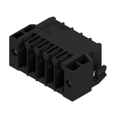 WEIDMULLER S2C-SMT 3.50/10/90LF 1.5SN BK BX Wtyki PCB (złącza płyty), 3.50 mm, Liczba biegunów: 10, kąt odejścia: 90° 1289870000 /72szt./ (1289870000)