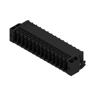 WEIDMULLER S2C-SMT 3.50/28/90LF 1.5SN BK BX Wtyki PCB (złącza płyty), 3.50 mm, Liczba biegunów: 28, kąt odejścia: 90° 1289980000 /30szt./ (1289980000)