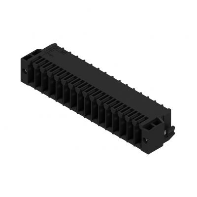 WEIDMULLER S2C-SMT 3.50/32/90LF 1.5SN BK BX Wtyki PCB (złącza płyty), 3.50 mm, Liczba biegunów: 32, kąt odejścia: 90° 1290000000 /24szt./ (1290000000)