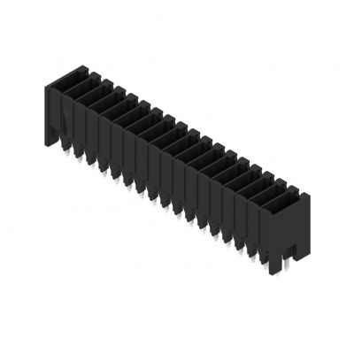 WEIDMULLER S2C-SMT 3.50/36/180G 3.5SN BK BX Wtyki PCB (złącza płyty), 3.50 mm, Liczba biegunów: 36, kąt odejścia: 180° 1290210000 /24szt./ (1290210000)