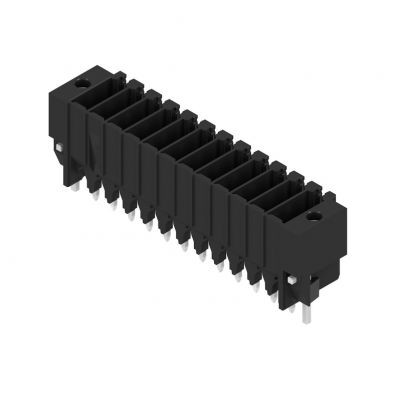 WEIDMULLER S2C-SMT 3.50/24/180LF 3.5SN BK BX Wtyki PCB (złącza płyty), 3.50 mm, Liczba biegunów: 24, kąt odejścia: 180° 1290330000 /36szt./ (1290330000)