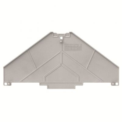 WEIDMULLER TW PRV8 A-P Płyta separacyjna (terminal), opis A-P, poziomo, 120 mm x 59.7 mm, szary 1297880000 /10szt./ (1297880000)