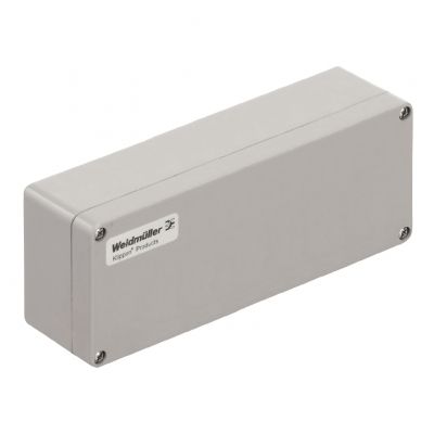 WEIDMULLER KLIPPON POK 082306 Obudowa z tworzywa sztucznego, Klippon POK (pusta obudowa z poliestru), 230 x 75 x 56 mm, poliester wzmacniany włóknem szklanym, nieobrobiony, błyszcz 1305850000 /1szt./ (1305850000)