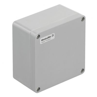 WEIDMULLER KLIPPON POK 161609 Obudowa z tworzywa sztucznego, Klippon POK (pusta obudowa z poliestru), 160 x 160 x 90 mm, poliester wzmacniany włóknem szklanym, nieobrobiony, błyszc 1305890000 /1szt./ (1305890000)