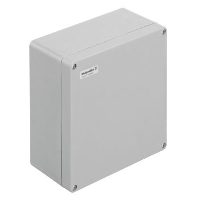 WEIDMULLER KLIPPON POK 252512 Obudowa z tworzywa sztucznego, Klippon POK (pusta obudowa z poliestru), 255 x 250 x 120 mm, poliester wzmacniany włóknem szklanym, nieobrobiony, błysz 1305930000 /1szt./ (1305930000)